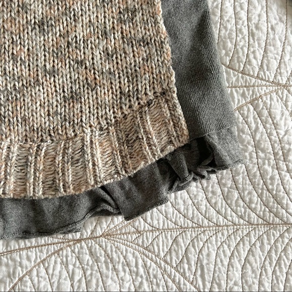 MOTH Anthropologie Apsara Sweater with Ruffles - Picture 5 of 9